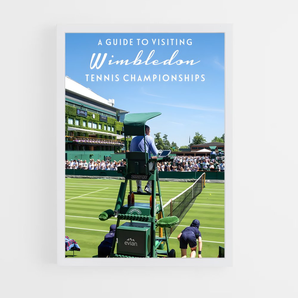 Poster Match de Wimbledon – affiche Tennis (vue 3)